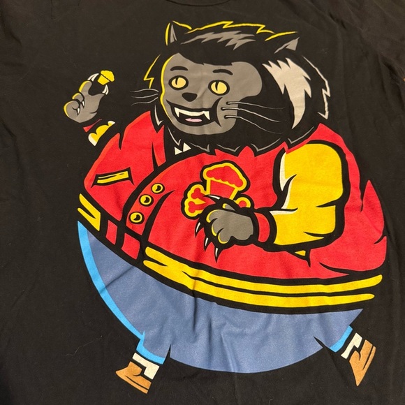 Johnny Cupcakes Michael Jackson Thriller Wolf Tee M Rare HTF Halloween Big Kid - Picture 4 of 16